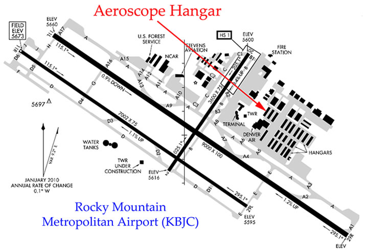 hangar location
